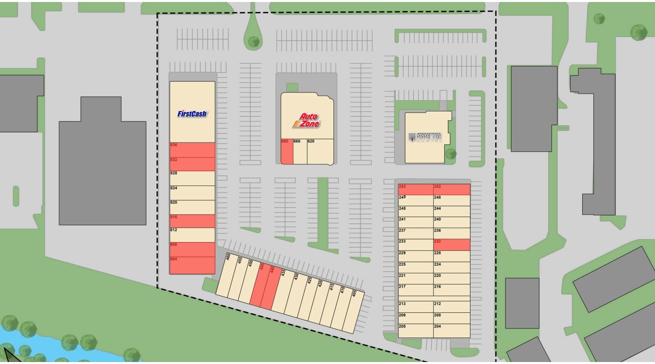 6444 NW Expressway St, Oklahoma City, OK à louer Plan de site– Image 1 sur 1