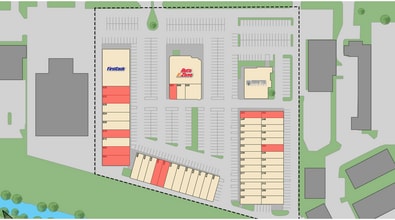 6444 NW Expressway St, Oklahoma City, OK à louer Plan de site– Image 1 sur 1