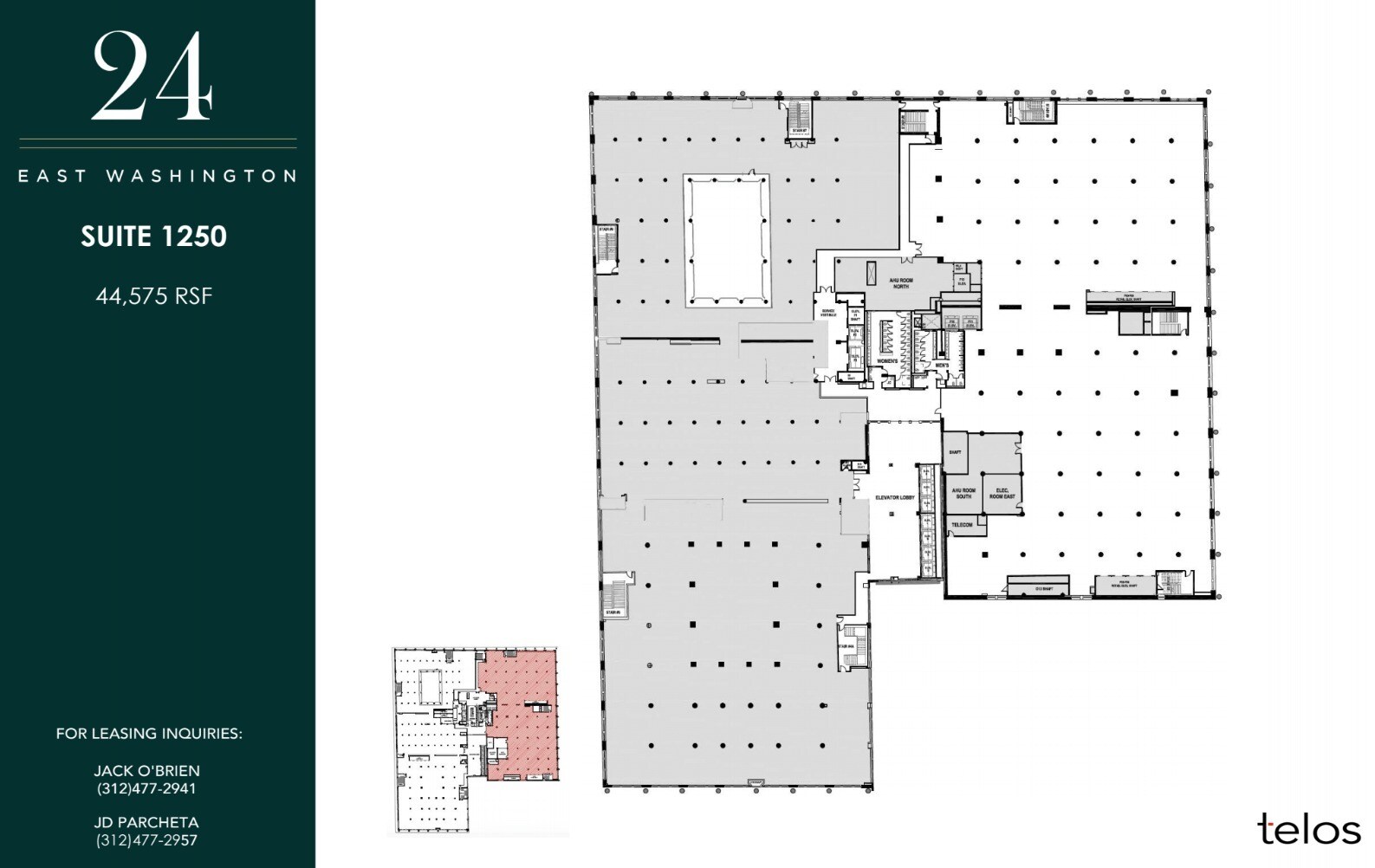 24 E Washington St, Chicago, IL à louer Plan d’étage– Image 1 sur 1