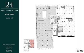 24 E Washington St, Chicago, IL à louer Plan d’étage– Image 1 sur 1