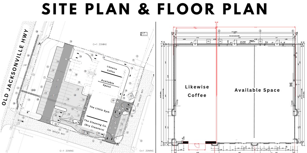 7596 Old Jacksonville Highway, Tyler, TX à louer - Plan de site – Image 3 sur 4