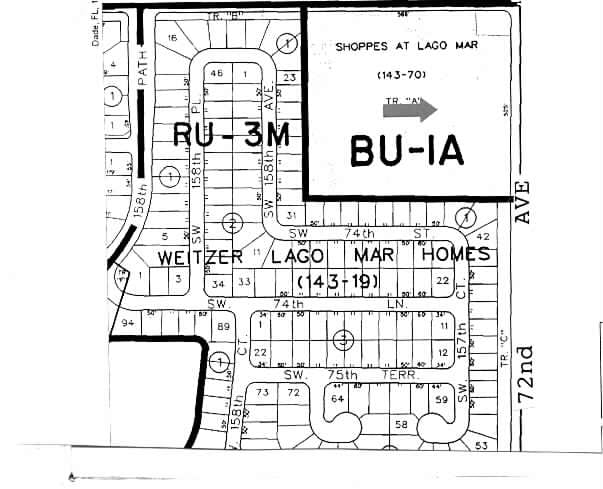 15700-15732 SW 72nd St, Miami, FL à louer - Plan cadastral – Image 2 sur 11