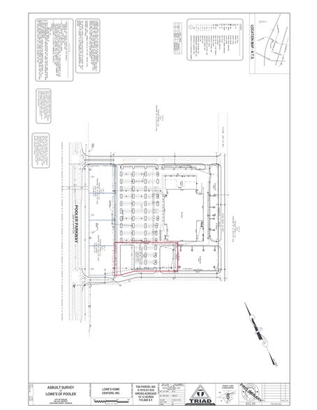 1565 Pooler Parkway, Pooler, GA à louer - Plan de site – Image 3 sur 4