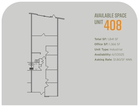 3002 Dow Ave, Tustin, CA à louer Plan d’étage– Image 1 sur 1