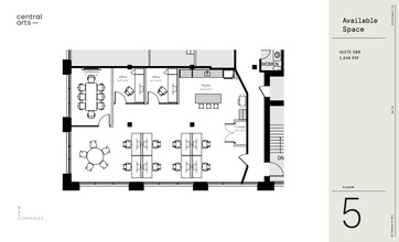 730 N Franklin St, Chicago, IL à louer Plan d’étage– Image 1 sur 4
