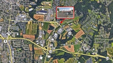 843 State Route 33, Freehold, NJ - Vue aérienne  vue de carte