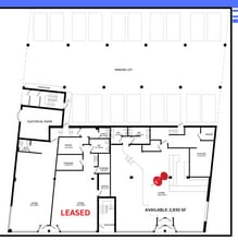 250 Eglinton Ave W, Toronto, ON à louer Plan d’étage– Image 1 sur 1
