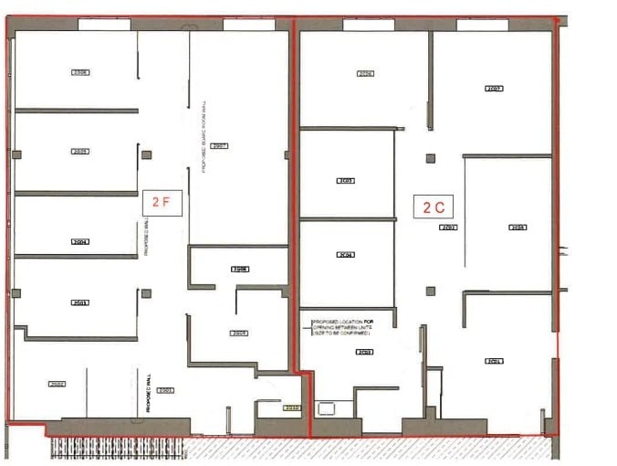 155-163 Suffolk St W, Guelph, ON à louer Plan d’étage– Image 1 sur 1