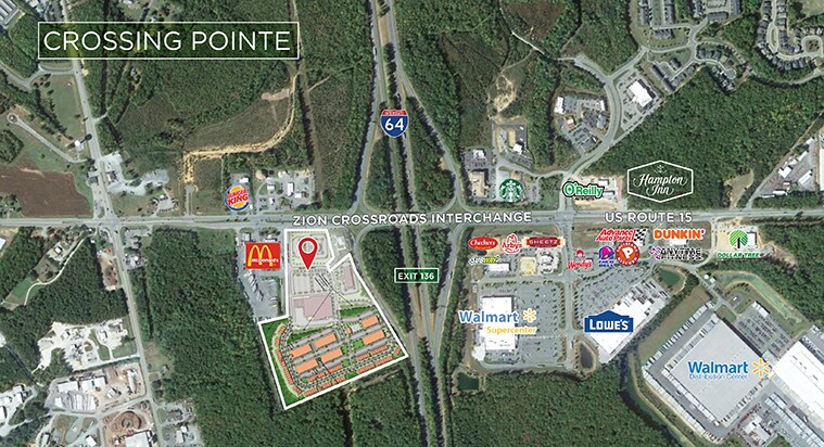 Circle Pointe Dr, Zion Crossroads, VA à louer - Photo de l’immeuble – Image 1 sur 2