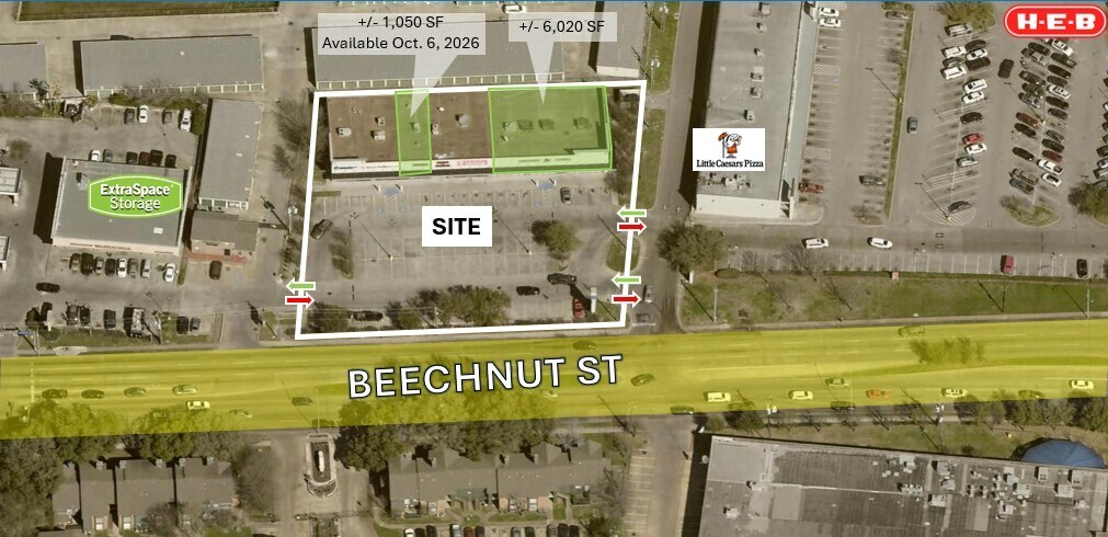 10208 Beechnut St, Houston, TX à louer Photo de l’immeuble– Image 1 sur 14