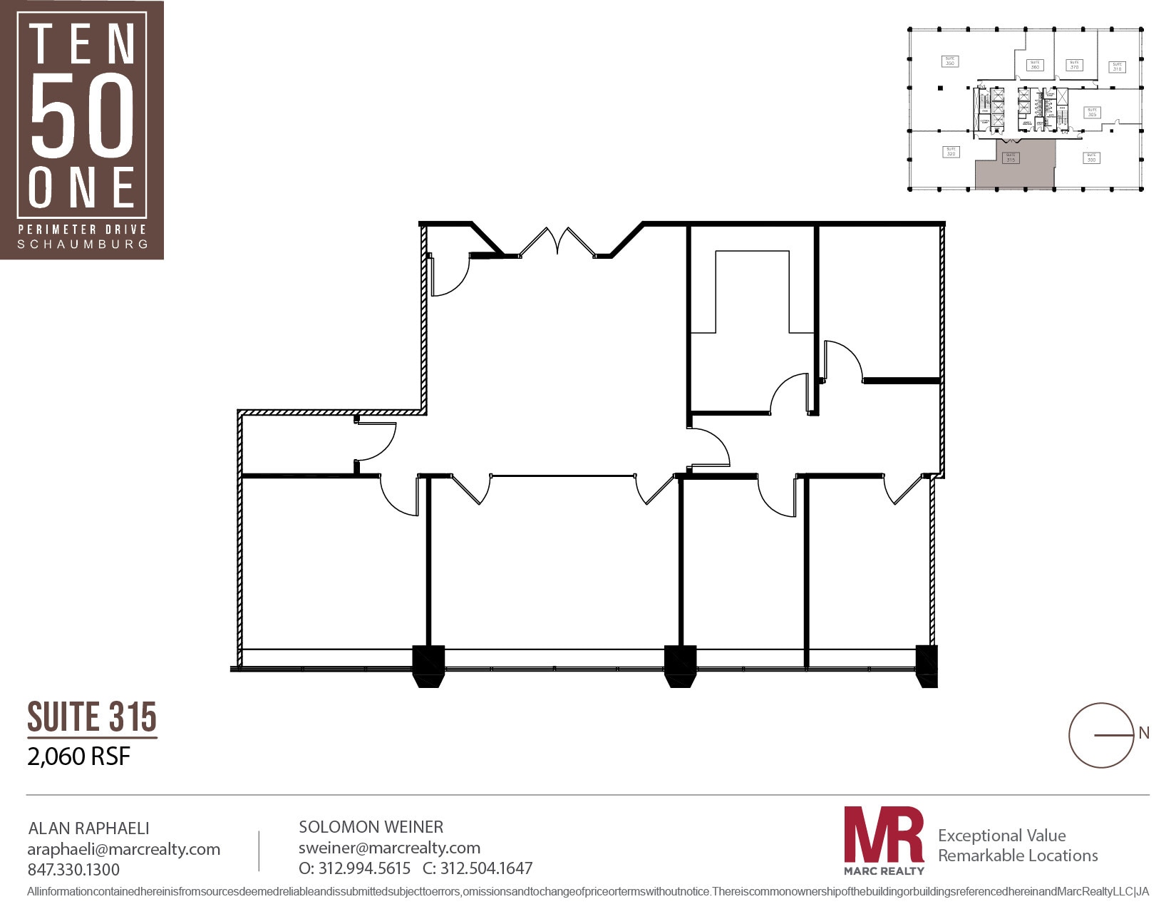 1051 Perimeter Dr, Schaumburg, IL à louer Plan d’étage– Image 1 sur 1