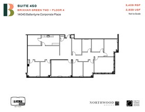 14045 Ballantyne Corporate Pl, Charlotte, NC à louer Plan d’étage– Image 1 sur 1