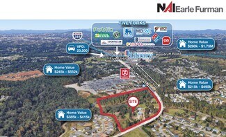 Plus de détails pour 440-512 Scuffletown Rd, Simpsonville, SC - Terrain à vendre