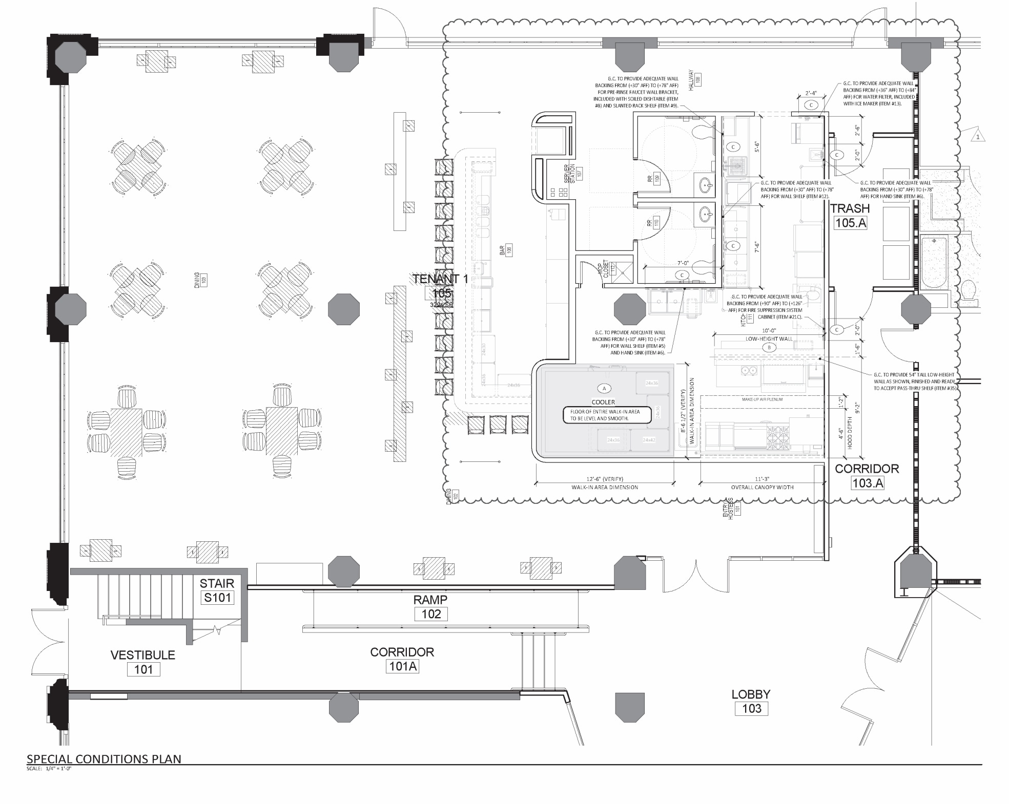 1301 E Washington St, Indianapolis, IN à louer Plan d’étage– Image 1 sur 1