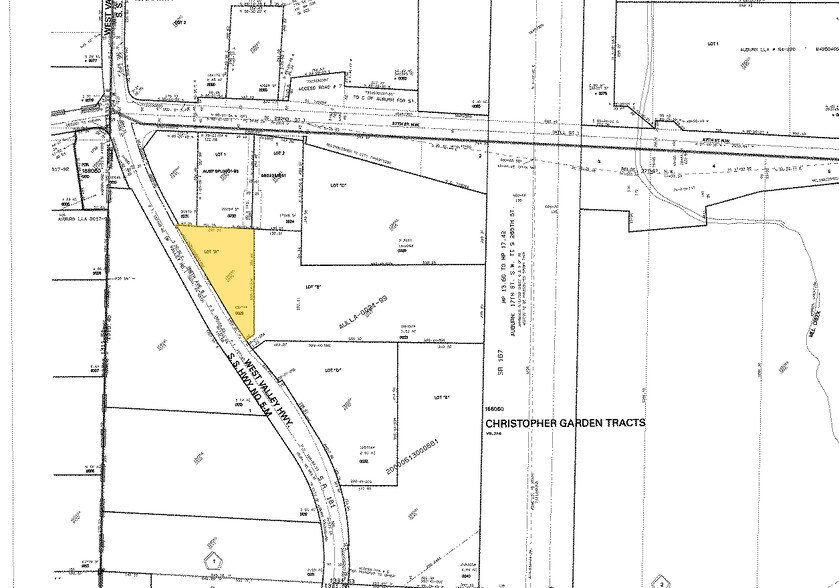 3402 W Valley Hwy N, Auburn, WA à louer - Plan cadastral – Image 2 sur 8