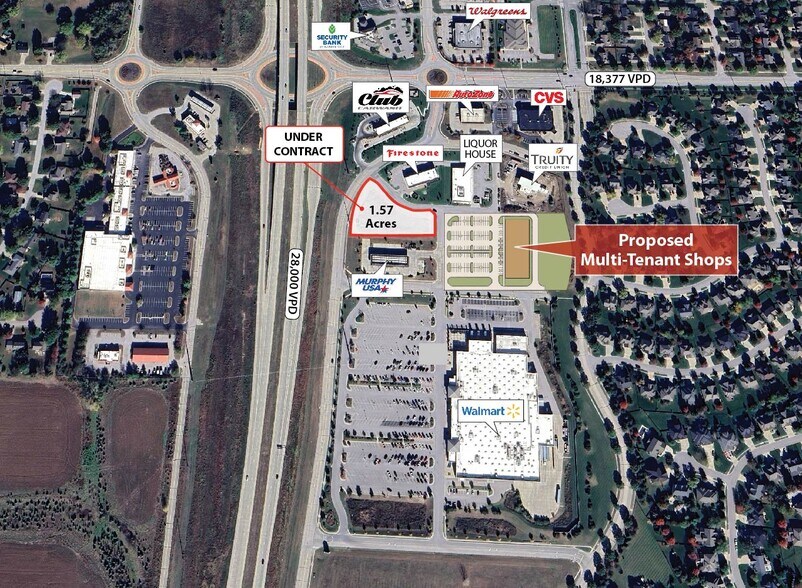 K7 HIGHWAY, Shawnee, KS à vendre - Aérien – Image 2 sur 2