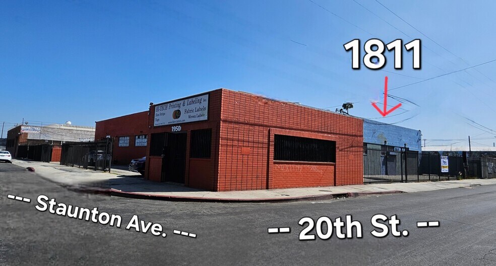 1811 E 20th St, Los Angeles, CA à louer - Photo de l’immeuble – Image 3 sur 13
