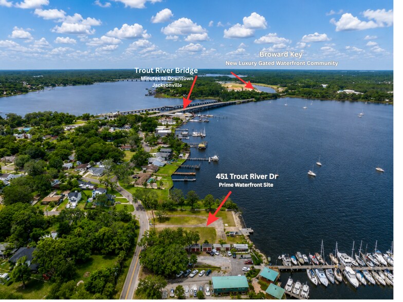451 Trout River Dr, Jacksonville, FL à vendre - Aérien – Image 2 sur 16