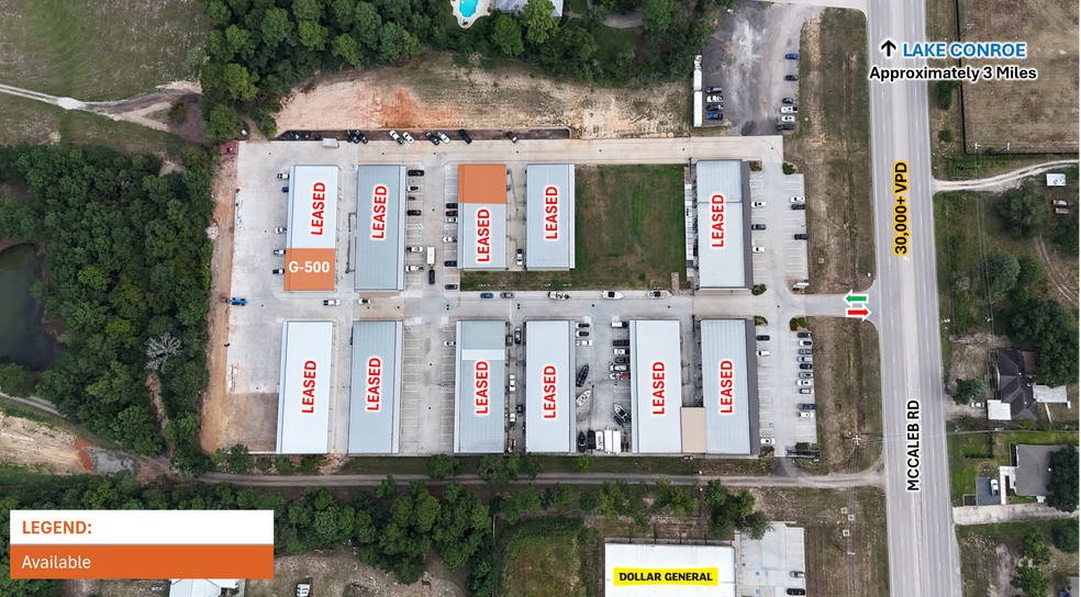 2114 McCaleb Rd, Montgomery, TX à louer - Plan de site – Image 3 sur 3