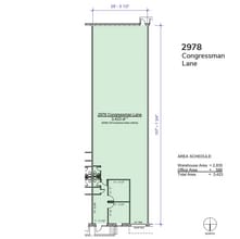 2970-2990 Congressman Ln, Dallas, TX à vendre Plan d’étage– Image 1 sur 1