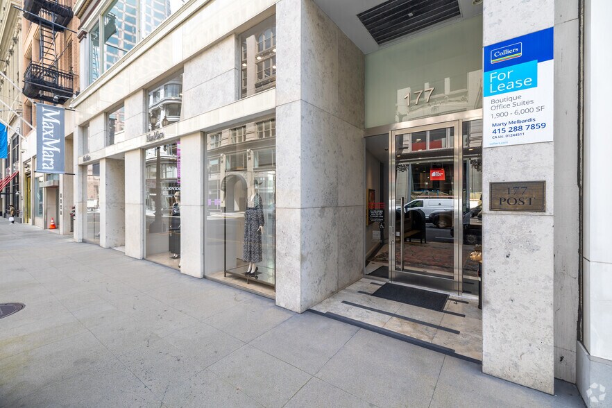 177 Post St, San Francisco, CA à louer - Photo de l’immeuble – Image 2 sur 10