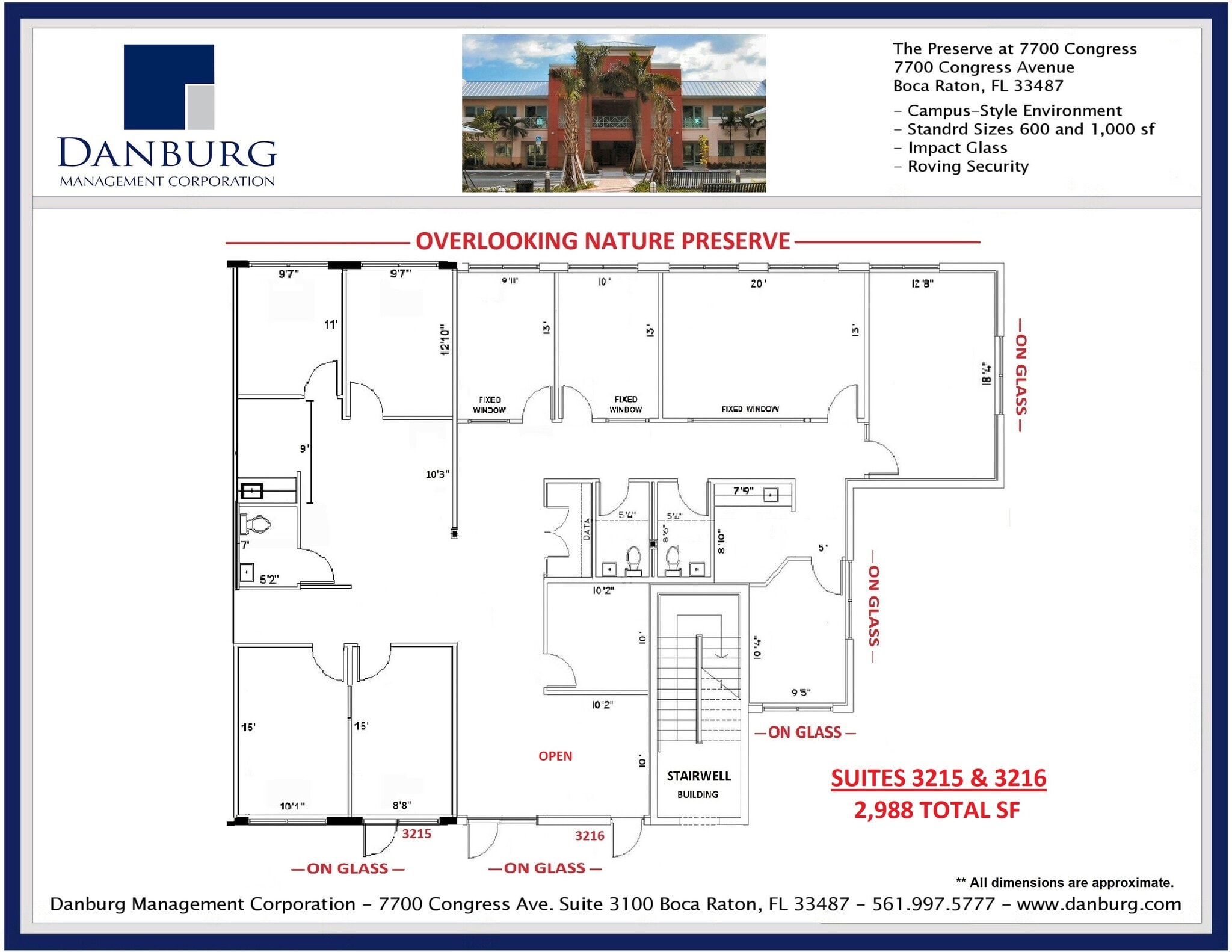 7700 Congress Ave, Boca Raton, FL à louer Plan d’étage– Image 1 sur 1