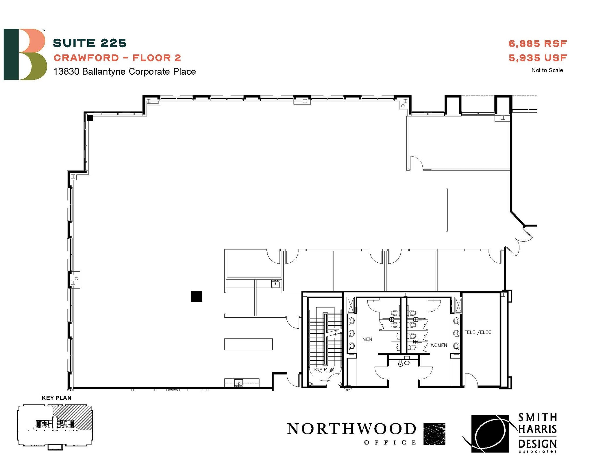 13830 Ballantyne Corporate Pl, Charlotte, NC à louer Plan d’étage– Image 1 sur 1