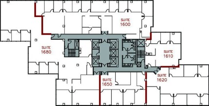 3111 Camino del Rio N, San Diego, CA à louer Plan d’étage– Image 1 sur 1