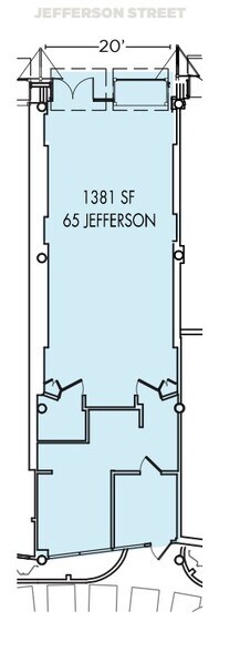1-99 Jefferson St, San Francisco, CA à louer - Plan d’étage – Image 2 sur 4