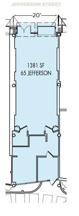 1-99 Jefferson St, San Francisco, CA à louer Plan d’étage– Image 1 sur 1