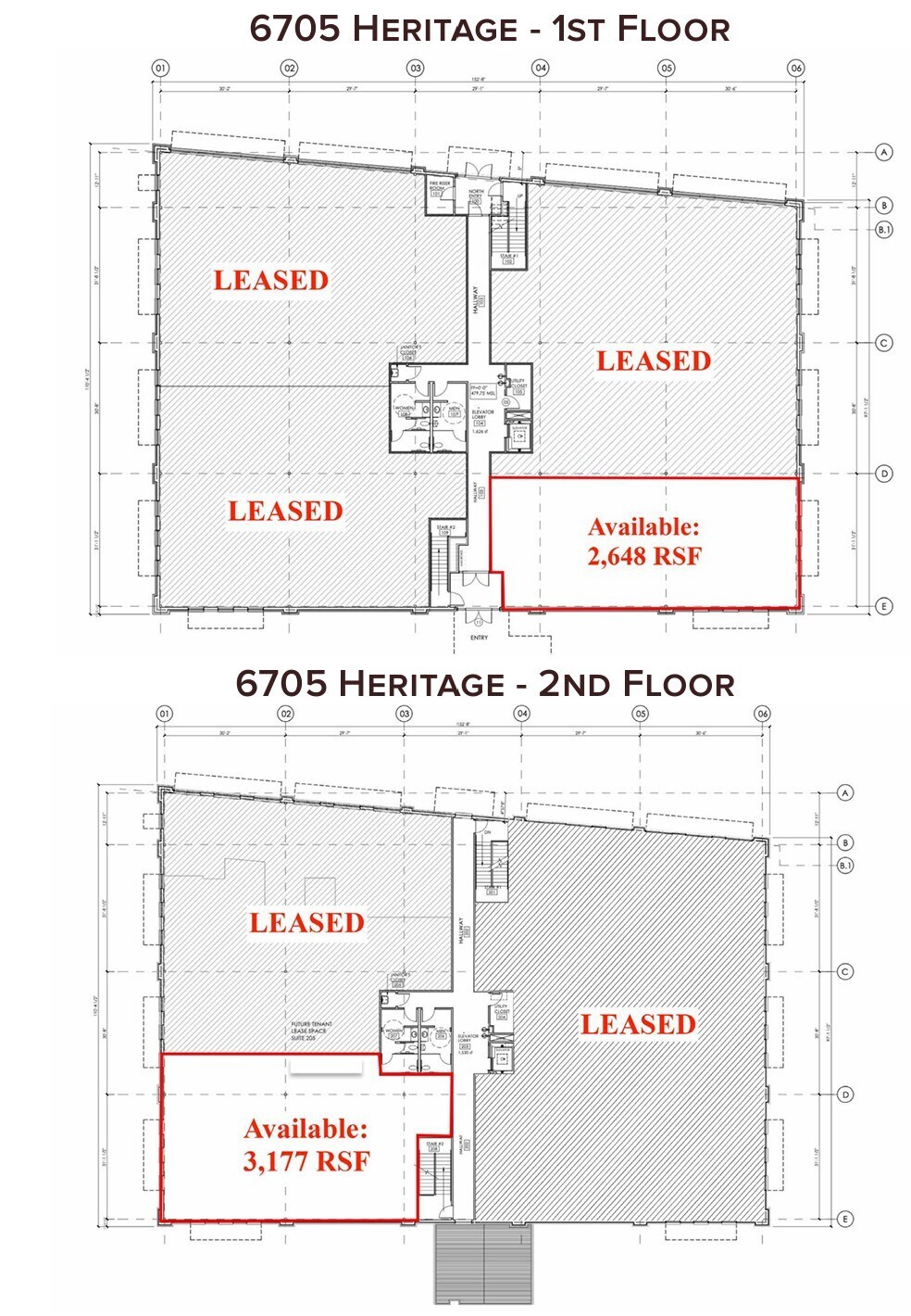 6705 Heritage Pky, Rockwall, TX à louer Plan d’étage– Image 1 sur 1