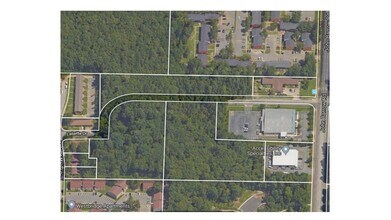 9015 Labette Dr, Little Rock, AR - Vue aérienne vue de carte
