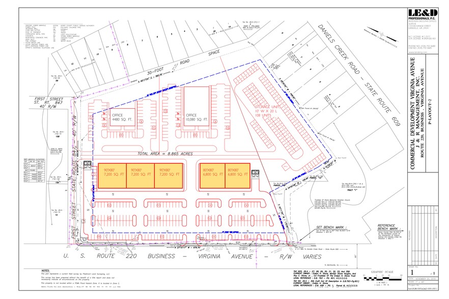 3132 Virginia Ave, Collinsville, VA à louer - Plan de site – Image 3 sur 8