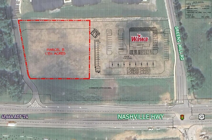 2425 Nashville Highway, Columbia, TN à louer - Photo de l’immeuble – Image 1 sur 3