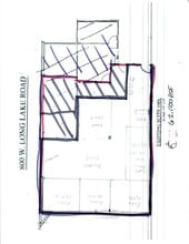 800 W Long Lake Rd, Bloomfield Hills, MI à louer Plan de site– Image 1 sur 1