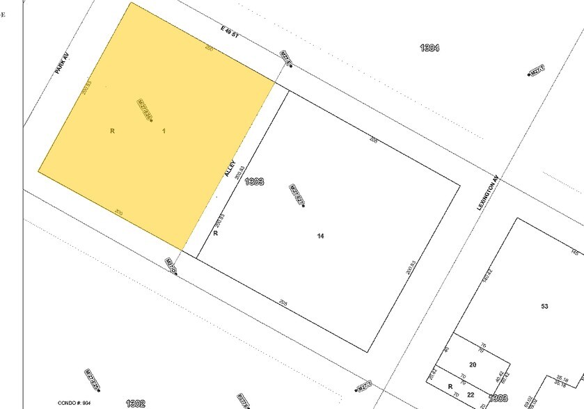 299 Park Ave, New York, NY à louer - Plan cadastral – Image 2 sur 12