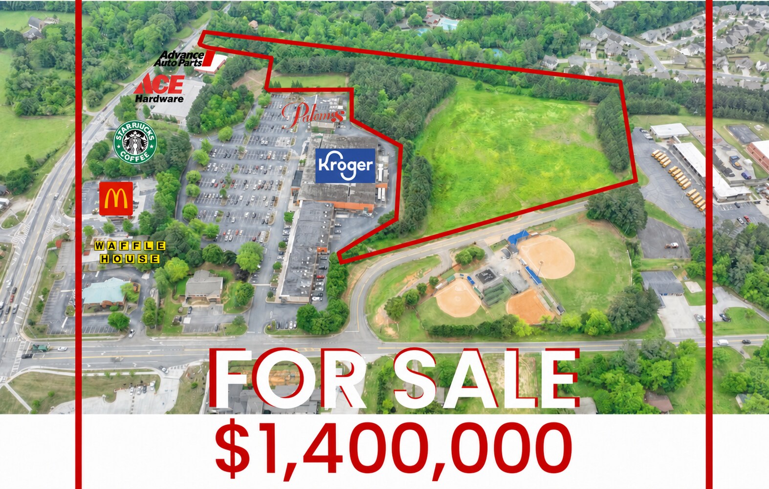 8138 CUMMING Hwy, Canton, GA à vendre Photo de l’immeuble– Image 1 sur 15
