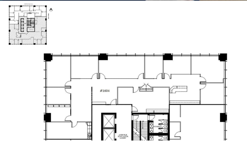 700 W Pender St, Vancouver, BC à louer Plan d’étage– Image 1 sur 1