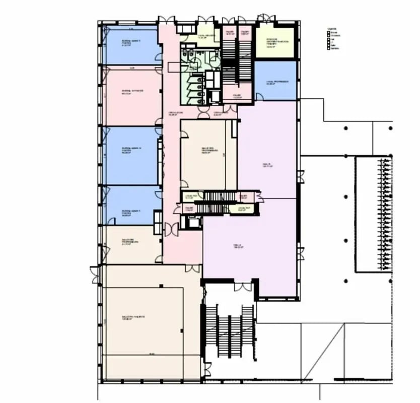 26 Bis Rue Du Tonkin, Villeurbanne à louer Plan d’étage– Image 1 sur 5