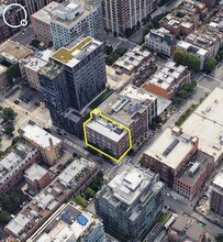 401 W Superior St, Chicago, IL - VUE AÉRIENNE  vue de carte