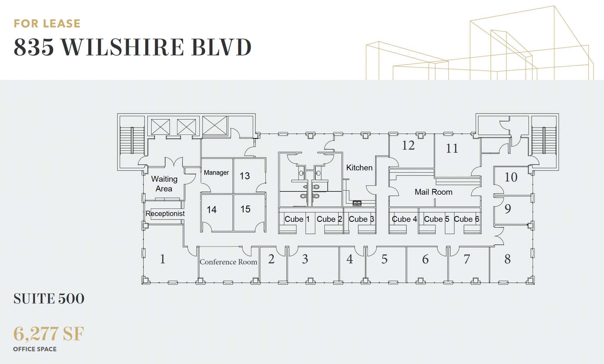 835 Wilshire Blvd, Los Angeles, CA à louer Photo intérieure– Image 1 sur 1