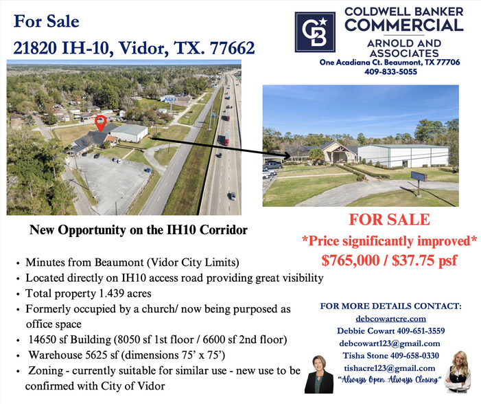 21820 I-10, Vidor, TX à vendre - Photo de l’immeuble – Image 1 sur 32
