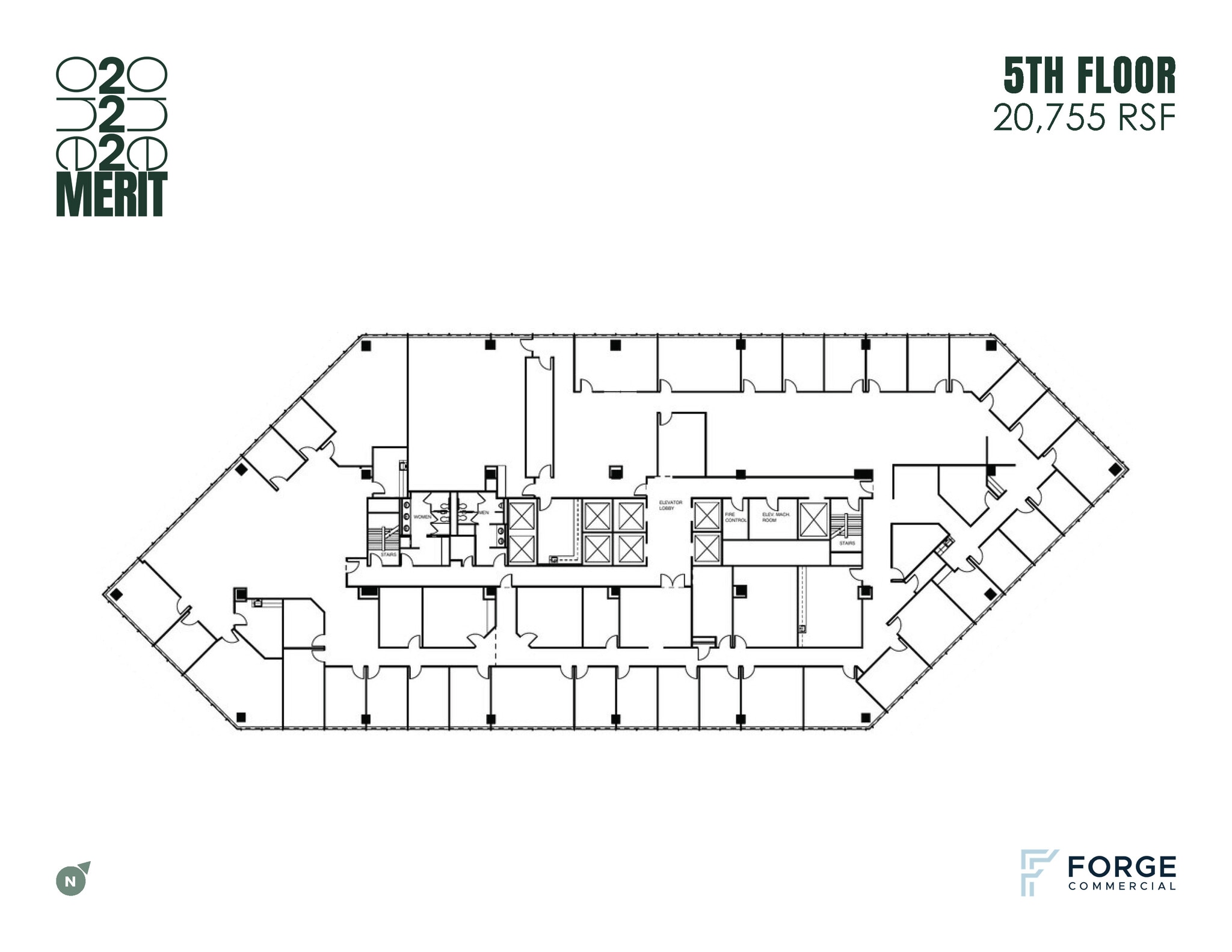 12221 Merit Dr, Dallas, TX à louer Plan d’étage– Image 1 sur 1