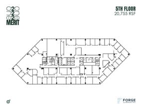 12221 Merit Dr, Dallas, TX à louer Plan d’étage– Image 1 sur 1