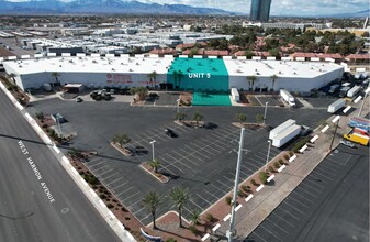 4170 W Harmon Ave, Las Vegas, NV - VUE AÉRIENNE  vue de carte