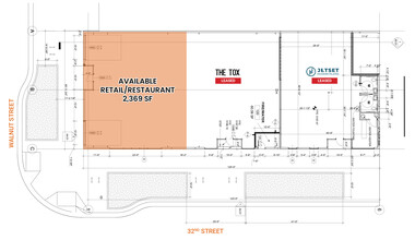 3161 Walnut St, Denver, CO à louer Plan d’étage– Image 1 sur 1