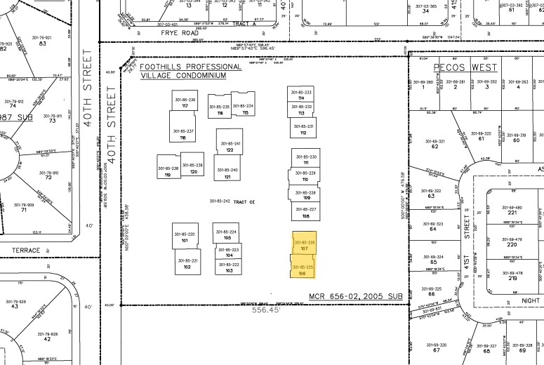 16515 S 40th St, Phoenix, AZ à vendre - Plan cadastral – Image 2 sur 13