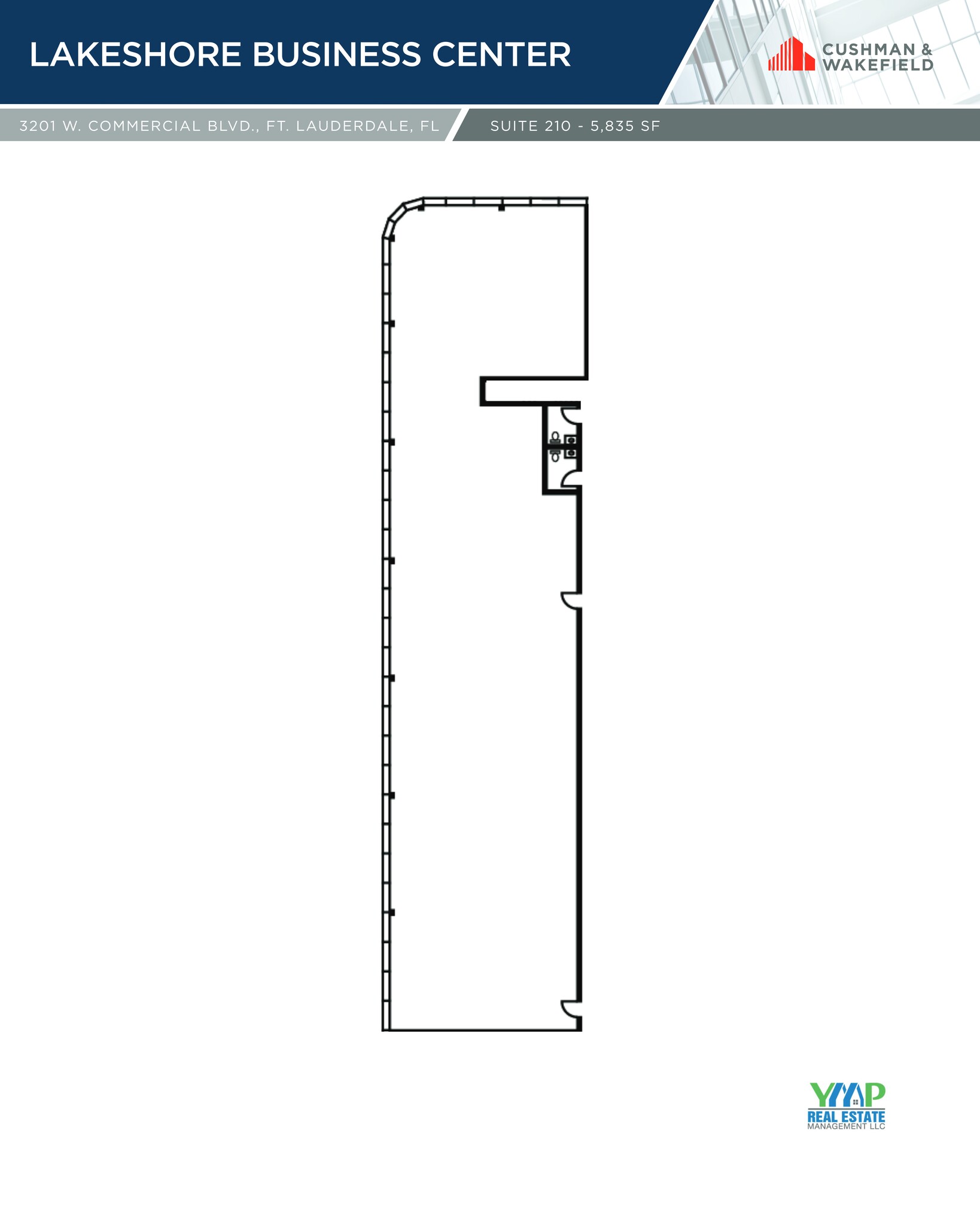 3201 W Commercial Blvd, Fort Lauderdale, FL à louer Plan de site– Image 1 sur 1