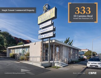 Plus de détails pour 333 El Camino Real, South San Francisco, CA - Bureau à vendre