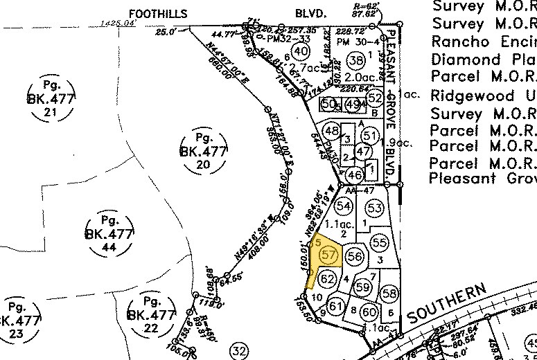 1225 Pleasant Grove Blvd, Roseville, CA à louer - Plan cadastral – Image 2 sur 5